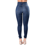 Ripped Stylish Blue Jeans