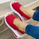 Velcro Casual Women Sandals