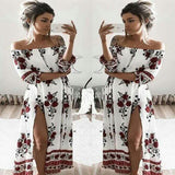 One-shoulder Elastic dress