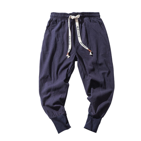 Cotton and Linen Pants