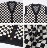 Checkerboard Sweater Vest