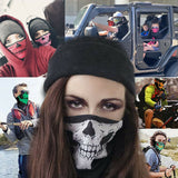 Half Face Skull Mask