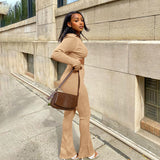 Top & Pants Two-Piece Set