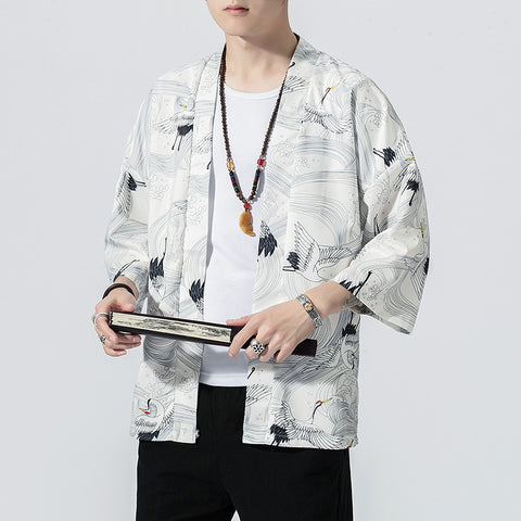 Kimono Cropped Cardigan