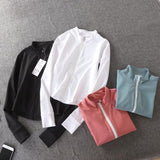 Zipper Running Long Sleeves