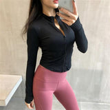 Zipper Running Long Sleeves