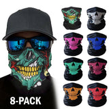 Half Face Skull Mask