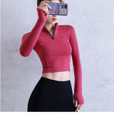 Zipper Running Long Sleeves