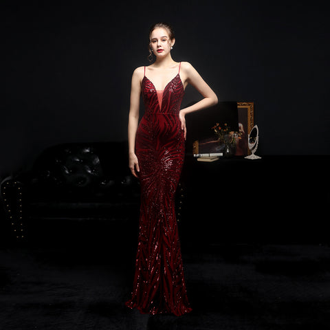 New Sequined Mermaid Dress