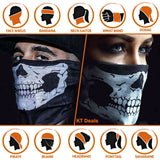 Half Face Skull Mask