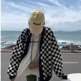 Checkerboard Sweater Vest