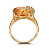 Citrine Gemstone Ring