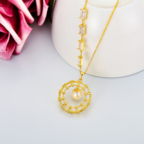 Infinity Circle Necklace