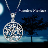 Necklace Pentacle with Tree of Life