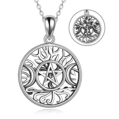Necklace Pentacle with Tree of Life